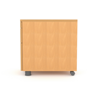 이동형파일서랍, 한국청각장애인복지회 청음공방, CS-F3NC02, 423×585×590mm, 3단
