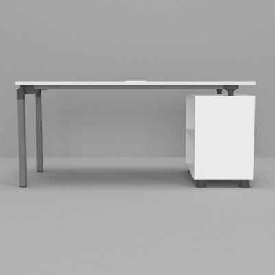 책상, 한국청각장애인복지회 청음공방, CF1-DEN083, 1800×650×720mm, 1인용