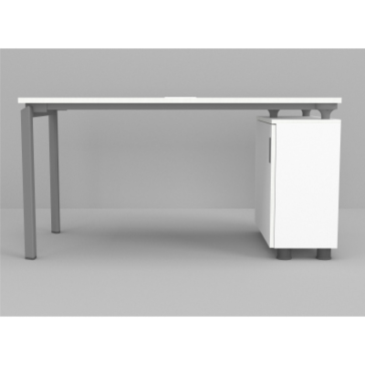 컴퓨터책상, 한국청각장애인복지회 청음공방, CF1-DEE041, 1400×650×720mm, 노출형