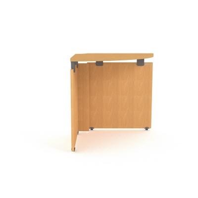 회의용탁자, 한국청각장애인복지회 청음공방, CS-T06063, 650×650×721mm, 부채꼴형